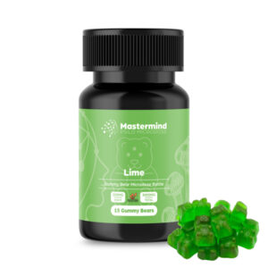Mastermind Lime Psilo Magic Mushroom Gummy Bear Microdose