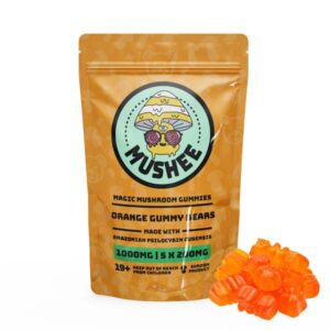 Mushee Magic Mushroom Gummy Bears Orange Gummy Bears (1000MG)