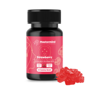 Mastermind Strawberry Psilo Magic Mushroom Gummy Bear Microdose