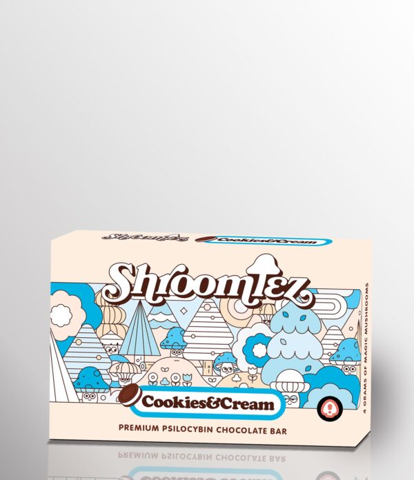 Buy Shroomiez Cookies & Cream Premium Psilocybin Chocolate Bars