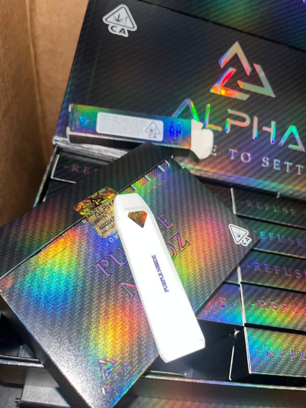 Alpha 1G designer disposable vape pen