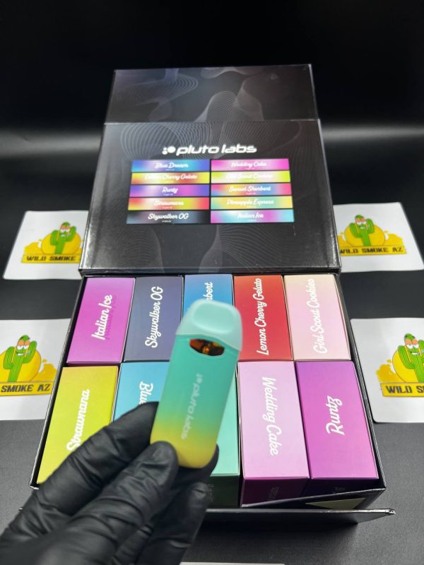 Pluto Labs Live Resin 2G disposable vape pen