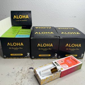 Aloha 2G Live Rosin Disposable Vape