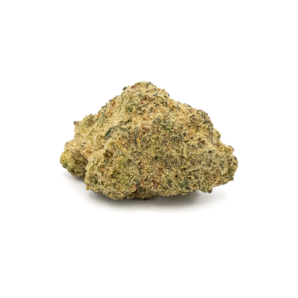 Infused MoonRock cannabis flower coated in hash oil and kief, delivering intense potency and smooth flavor.