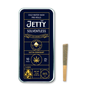 Jetty Extracts Lemon Pancakes Solventless Infused Pre-Rolls 5pk - Citrusy and Sweet Pre-Rolls