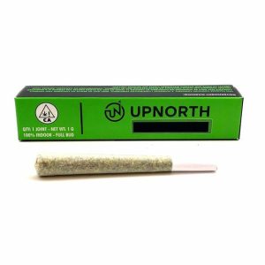 Upnorth Durban Poison 1g Pre-Roll - Energizing Sativa Pre-Roll with 30.75% THC