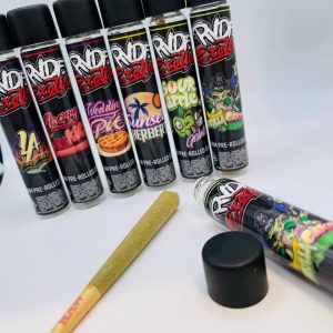 RVDE Exotic Pre-Rolls - Premium exotic cannabis pre-rolls for a luxurious smoking experience