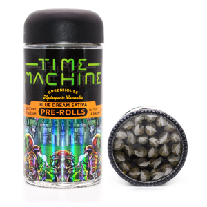 Time Machine Bubblegum Pre-Rolls 28pk - Sweet and Relaxing Cannabis Pre-Rolls with 21.29% THC