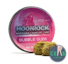 Bubble Gum Moonrocks - Potent Cannabis Moonrocks with Sweet Bubble Gum Flavor