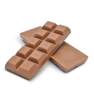 Milk Chocolate Bar 100mg THC - Creamy and Potent Cannabis-Infused Edible