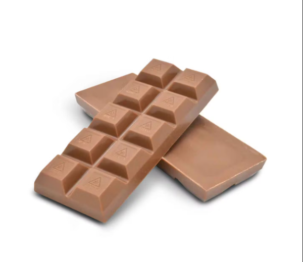 Milk Chocolate Bar 100mg THC - Creamy and Potent Cannabis-Infused Edible