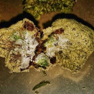 Kurupt’s MoonRocks, infused cannabis flower with hash oil and kief, offering a potent, full-spectrum high.