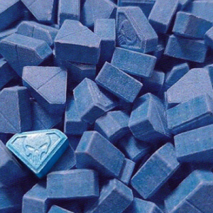 Blue Punisher 220mg MDMA - Potent Ecstasy Tablets