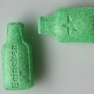 Green Heineken Bottles 230mg MDMA - Premium Ecstasy Tablets