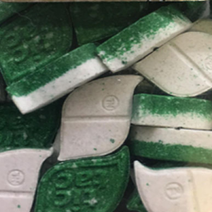 Green White TicTac 130mg MDMA - Reliable Ecstasy Tablets