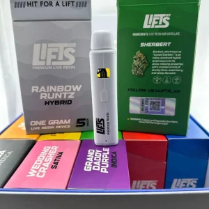 Lifts Premium Live Resin 1G Disposable Vape - Premium live resin cannabis oil vape pen