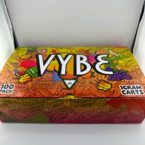 Vybe 1G Disposable vape pen, sleek and modern design.