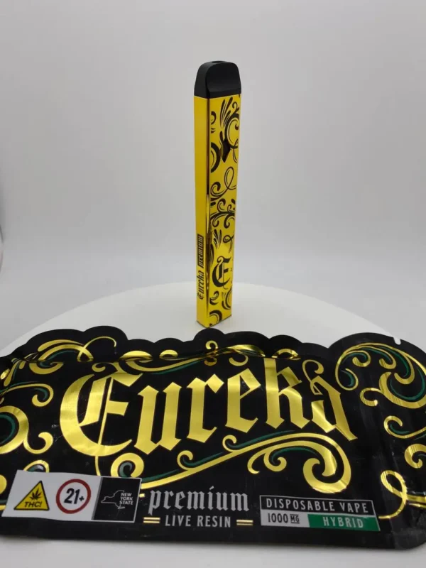 Eureka 1G Premium Disposable vape pen with premium design and high-quality materials.